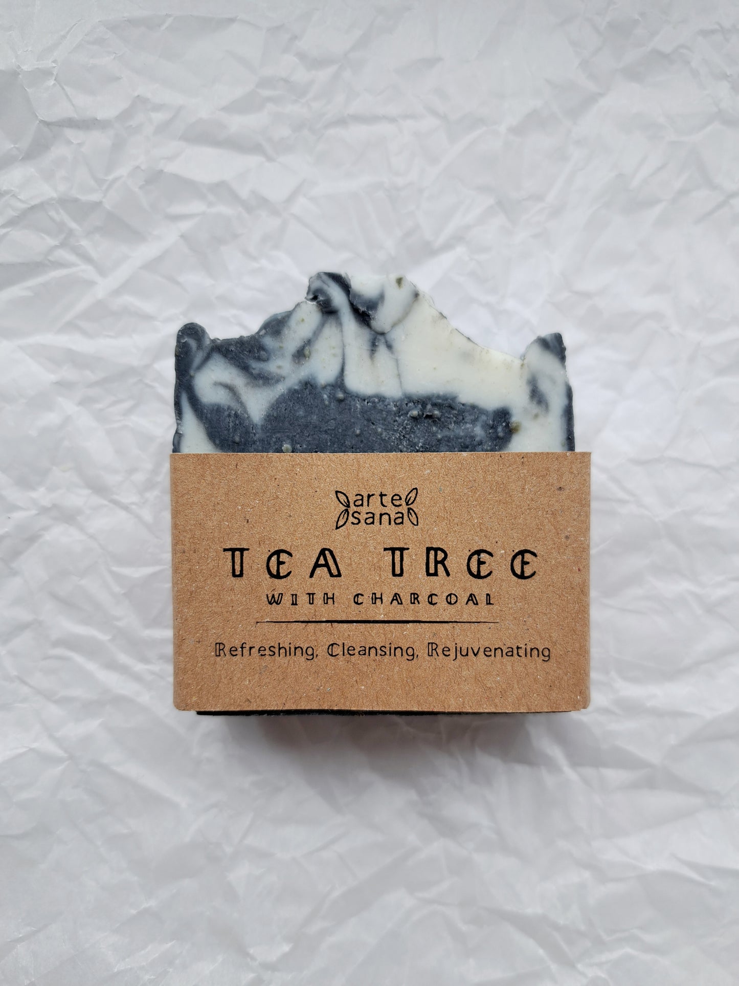 Tea Tree - Tvål med Aktivt Kol